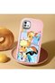 Realme C20/C20A Compatible Shock-Absorbing Camera Protected Pink Silicone Case - 2