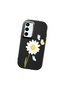 Black Silicone Case Compatible with Samsung Galaxy S23 Fe with Shock-Absorbing Camera Protections - 3