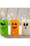 6Pcs Stainless Steel Straw Reusable Drinking Spoon Straw For Home Party Barware Bar Accessories (Rainbow) - 5