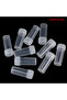 100Pcs 5ML Mini Flat-Bottomed Plastic Clear Test Tubes With Screw Caps Cosmetic Travel Lotion Sto... - 2