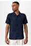 Textured short sleeve men's shirt - 6