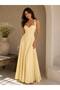 Women's Strappy Low-Cut Corset Lace-Up Long Stylish Evening Dress - 5