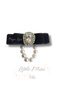 Little Mini Lux Velvet Clip with Stone Closure 1 Piece, Holiday, Celebration, Special Day 33