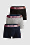 Men's Black 3-Piece Boxer Set 50326501-Vr046