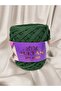 Combed Cotton Yarn Grass Green Hand Knitting Yarn 250Gr.-90Mt. (1 Piece) - Color: 1019