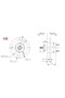 6 Channels 2/4/6/12 Channels/ Rings Slipring with Hole Dia.5mm 2A Electric Slip Ring Hollow Shaft - 3