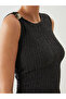 Crew Neck Gathered Bodycon Dress - 3