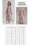 Girl's Patterned Modal Dress, Full Length Hijab Dress, 7-14 Years Old - 2