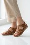 Women's Velcro Wedge Heeled Anatomical Orthopedic Sandals |   Women's Sandals Suitable for Daily Wear