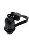 12V 3 Pin Trailer Socket Connectors Round Motorhome Power Cord Socket Connector Trailer Tractor P... - 7