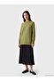 Zero Roba Collar Loose Fit Women's Knitwear Tunic from Uzg Store for Style Enthusiasts - 2