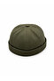 Khaki 100% Cotton Docker Kep Hat – Adjustable Unisex Minimal Design - 2