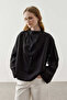 Flowy Tencel Blouse Black - 7