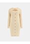 Twin-set cable-knit midi dress - 3
