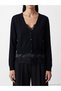 Timeless Clothing & Timeless Choices V-Fit Lace Detailed Women's Knitwear Cardigan - 3