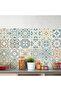 24pcs Waterproof Tiles Mosaic Wall Sticker Kitchen Bathroom Adhesive Decor - 2