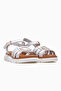 Women's Leather Casual Sandals 26Y 26025609Y White - 5