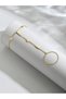 1 Piece of Simple Water Drop 18K Gold Plated Stainless Steel Bracelet, Suitable for Women's Daily Wear and Gifts - 4