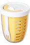 Silk Route - Reusable Fruit Cup with Lid, Double-Layer Parfait Cups, Leak-Proof Containers