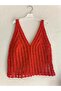 Strappy Crop Top with Sequins - 4