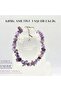 Broken Natural Stone Bracelet | Amethyst Aventurine Bracelet