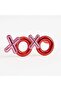Red Color XOXO Written Party Glasses 17x7 Cm - 2