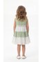 Floral Detailed Lace Girls' Dress - 4