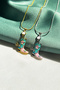 Colorful Cowboy Boot Figured Steel Necklace - 4
