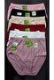 2408 Women's Bamboo Ribana Bato Panties 12 Pieces
