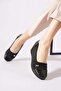 Lesfer Double Stripe Feta Women's Shoes Black Aluç - 2