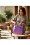 Silicone Beach Bag Shoulder Bag Large Size 29(H)X34X13Cm Black - 6