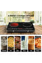 2 Burner Free Standing Ceramic Infrared Cooking Hob, 2000W, Black, NIC303A - 3