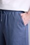 Regular Fit Elastic Waist Above Knee Mint Blue Shorts G7251Ax26Sm - 4