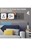 Universal 3-Pin Track Sockets Power Track Socket Outlet Versatile Electric Mobile Track Socket Power Track Adapter - 6