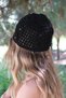 Black Stone Detailed Hair Net - 2