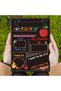 First Day of School Board My First Day of School Chalkboard Reusable First Day of School Sign Double-Sided Milestone Photo Prop for Kids Child (25x20cm) - 6