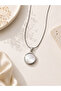 Steel Necklace with Pointed End