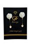 Flower Pearl Earrings - 2