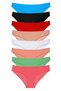 Glb-Stl41414 8 Pieces Super Eco Set Lycra Women's Slip Panties Set 5