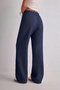 Bubble Fabric Loose Wide Leg Relaxed Fit Women's Sweatpants - 3