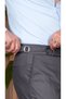 Pilesiz Buckle Trousers Dark Gray - 3
