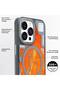 Magnetic Galaxy Magic Quicksand Slim Case for iPhone 16 Pro Max - Glow in the Dark Shockproof Cover - 3