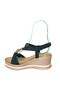 1067 Women's Stoned Wedge Sole Daily Comfort Sandals - 4