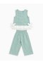 Laciel Paris Girls' Green Gingham Set - 2