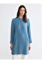 Trendlucky Women's Textured Collar Shirt Tunic with a Difference - 4