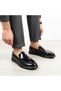 Men's Patent Leather Laceless Classic Shoes Suitable for Poly Soles and Suits - 2