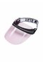 Women's Sunscreen Colored Plexiglass Visor Beach Hat - 7