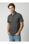 Men Black Paisley Print Short Sleeve Shirt