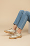 Women's Daily Comfortable Sole Genuine Leather Sports Shoes - 4