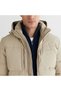 Erkek Bej Regular Fit Fermuarlı Mont - 4